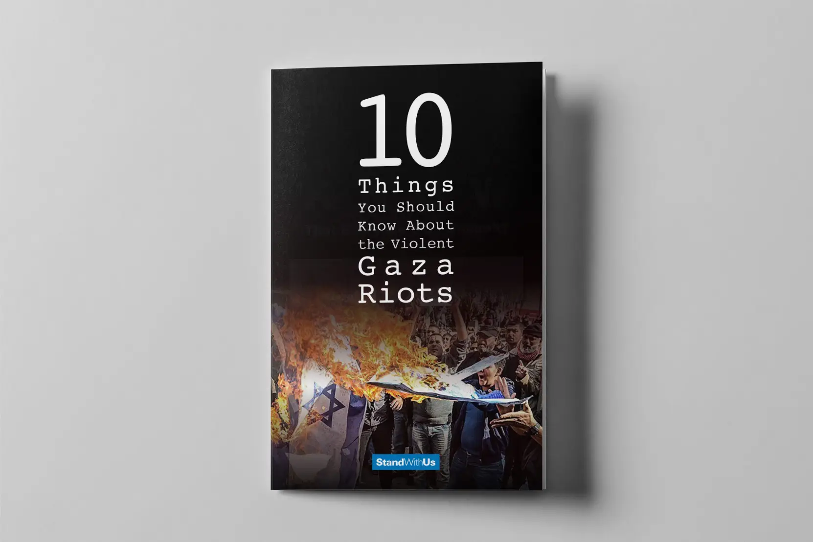 Booklet Cover - 10 Things You Should Know About The Violent Gaza Riots