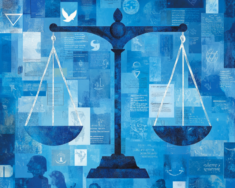 legal collage concept