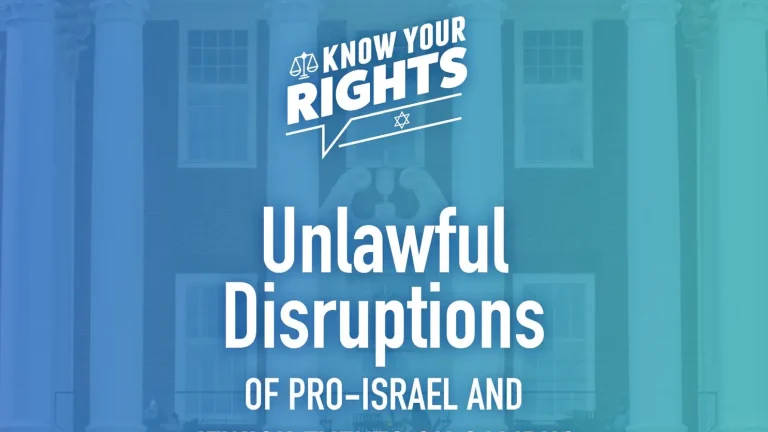 covers_Unlawful Disruptions Fact Sheet A_cover