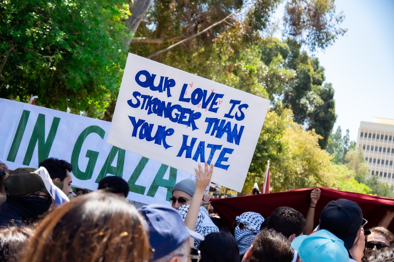 Pro-Israel Protest at UCLA - April 2024-288 Large