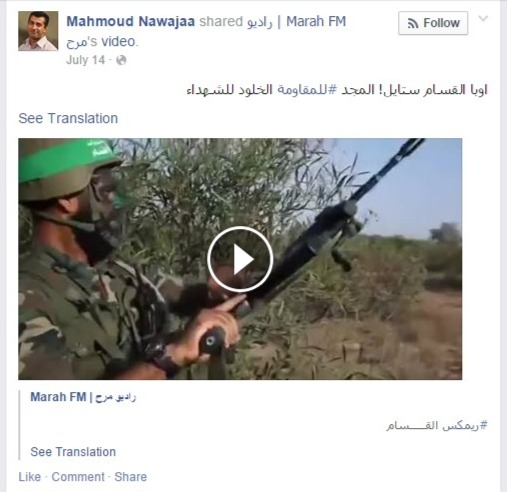 BDS - fighter fb post - StandWithUs