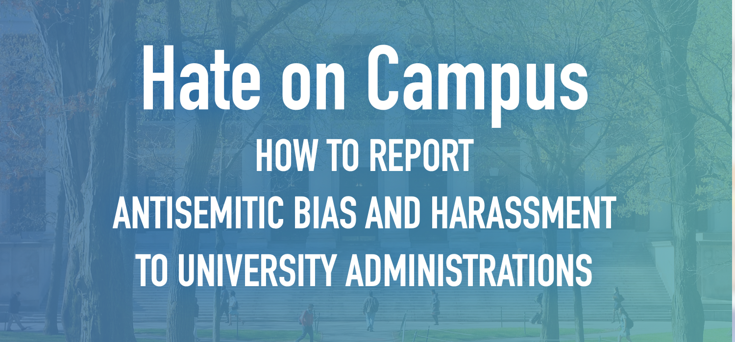 hate on campus factsheet cover