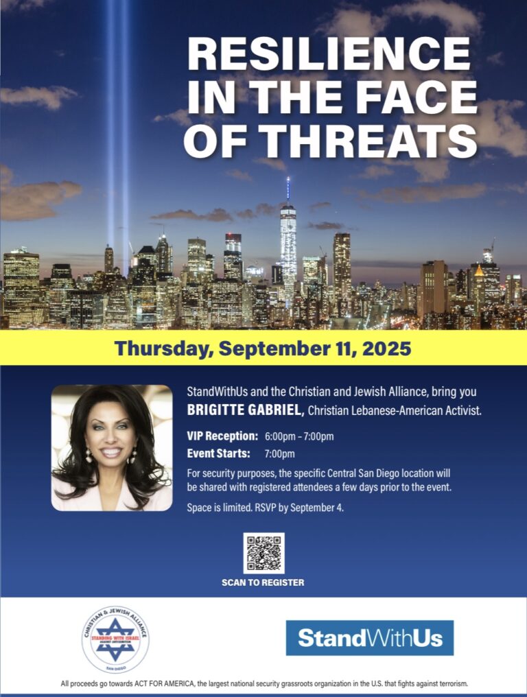 Event Resilience in the face of threats Brigitte Gabriel