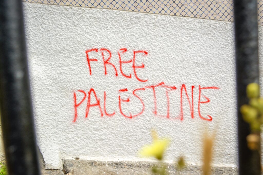 AMessageOnAWhiteWallInRedInkOf