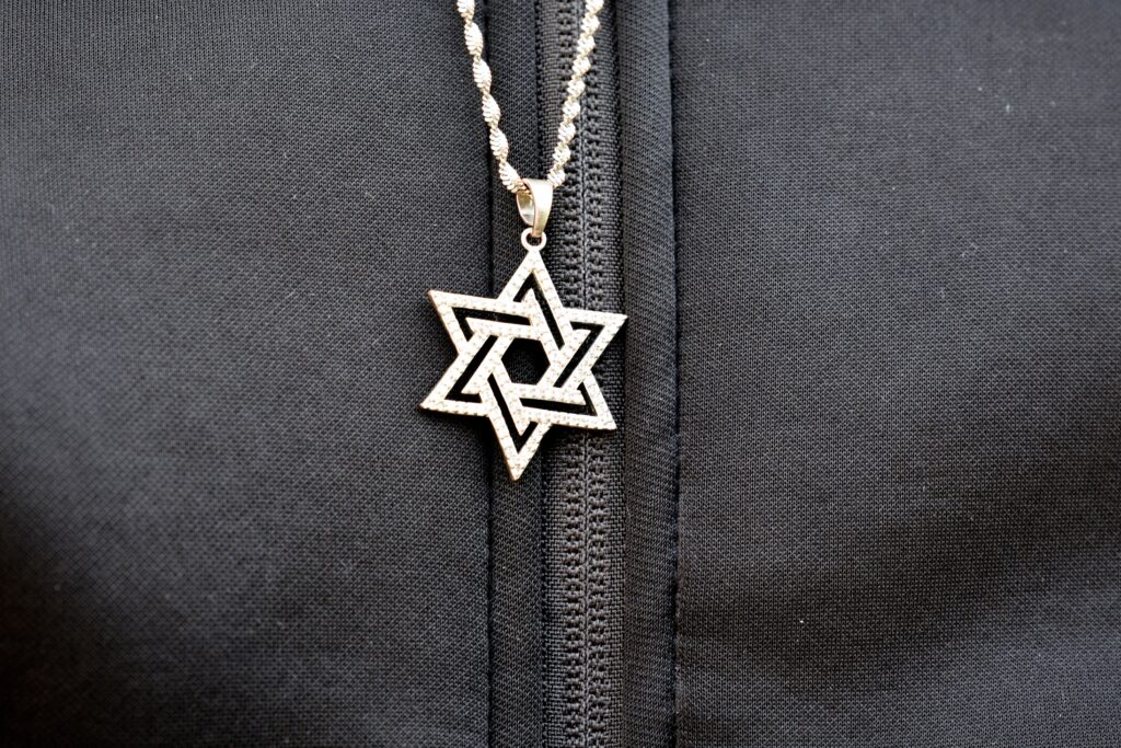DavidAmuletNecklessPendantBackgroundStarOfDavidNecklaceMagen