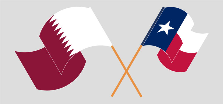 CrossedAndWavingFlagsOfTheStateOfTexasAnd